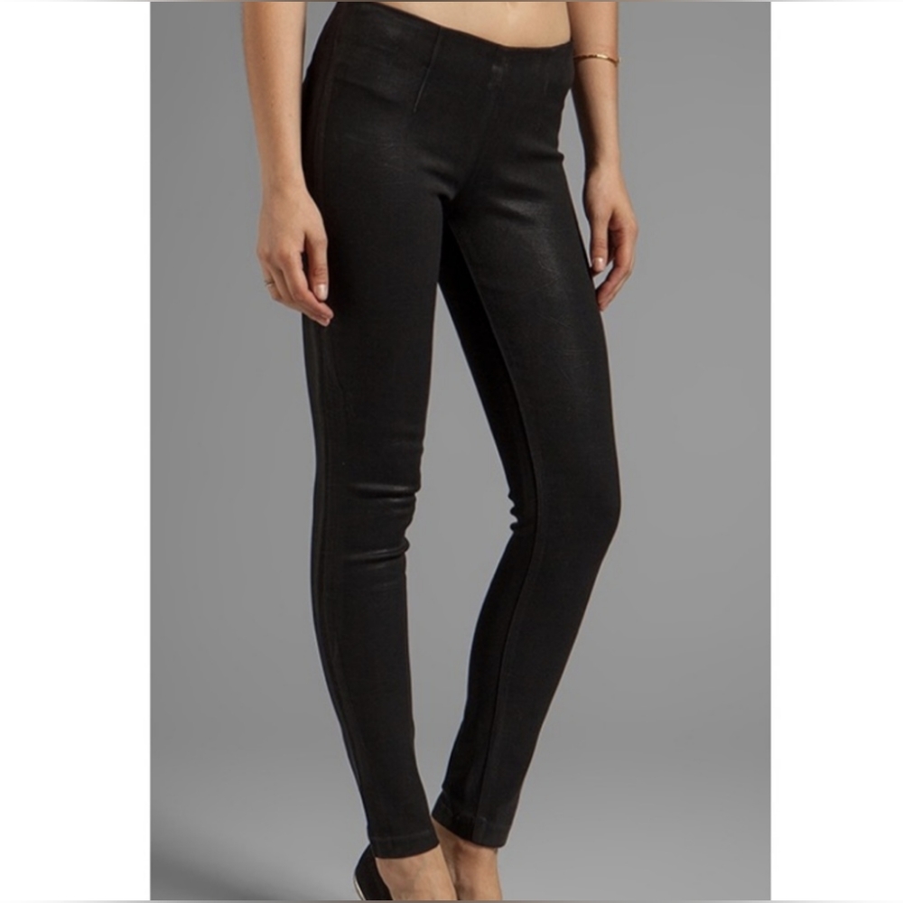 Design Lab Skins Soho Skinny 360 Coated Pant XXS 24